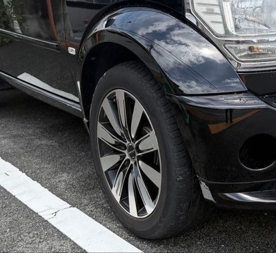 JDM AME aluminum wheels and 19-inch tire set (No Tires)