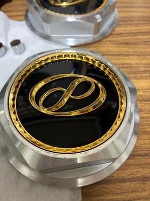 JDM Volk Racing Wheel Caps 2 Individual Set Peyton Place Rays (No Tires) - 画像 (4)