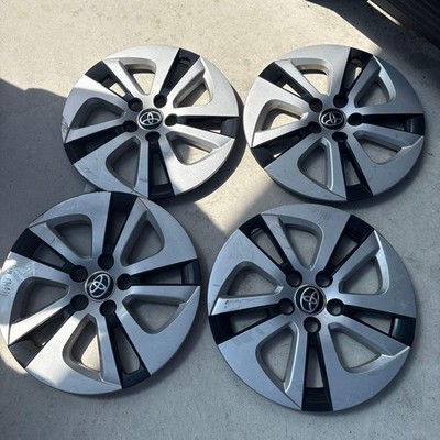 JDM Toyota Genuine Wheel Caps Set of 4 for Prius No Tires