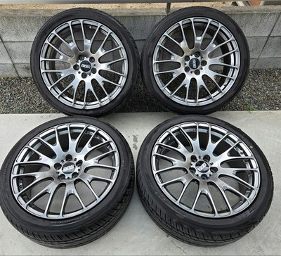 JDM BBS RN107 114.3 4-Wheel Set Complete Set (No Tires)