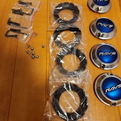 JDM RAYS 57X Tream Set Small Ring with Center Cap (No Tires) - 画像 (3)