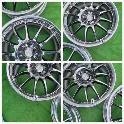 JDM WORK XSA 02C wheels 18-inch 7.5J 5-114.3 +48 offset. No Tires - Image 10