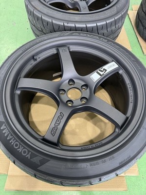 JDM RAYS 57CR SPEC D 189.5J+38 PCD100 235/40R18 ADVAN NEOVA AD09 4-Boo No Tires - Image 4