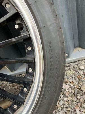 JDM 20-inch aluminum wheels 4-Wheel Set (No Tires) - 画像 (12)