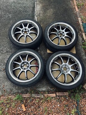 JDM WORK EMOTION 187.5J +47PCD100 D9R 4BookSET No Tires