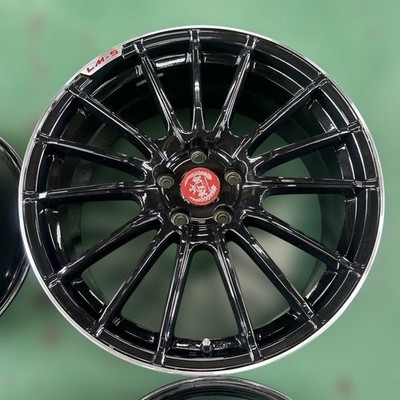 JDM Excellent condition used aluminum wheels 19x8.5 Rare Meister brand (No Tires) - 画像 (6)
