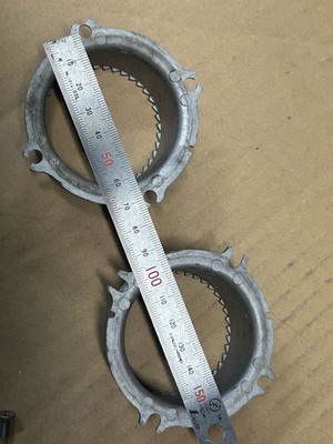 JDM HASEMI HS307 Center Caps 2 pieces Used 0315 (No Tires) - 画像 (9)
