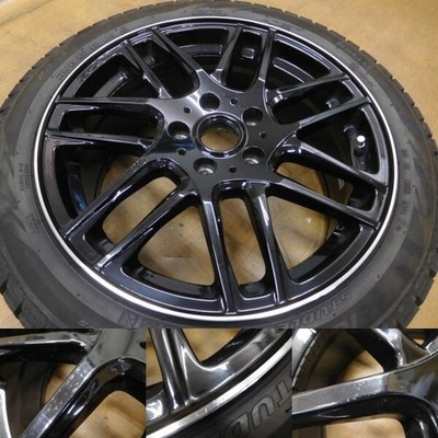 JDM 16-457Beautiful EURO AFG 17in 7.5J +52 Studless BMW MINI mini F55 (No Tires) - 画像 (2)