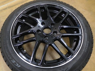 JDM 16-457Beautiful EURO AFG 17in 7.5J +52 Studless BMW MINI mini F55 (No Tires) - 画像 (4)