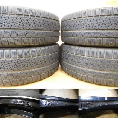 JDM 16-457Beautiful EURO AFG 17in 7.5J +52 Studless BMW MINI mini F55 (No Tires) - 画像 (10)