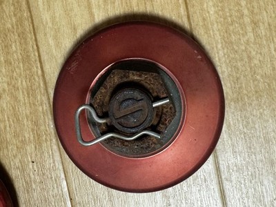JDM Sparco center caps red 4-individual set 80mm aftermarket part. No Tires - Image 3