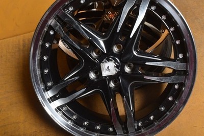 JDM Used AME STEINER wheels 18x7.5J +48 offset 1-piece 5-hole 4-book 1 No Tires - Image 10