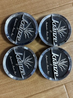 JDM WEDS Kranze Center Caps Set of 4 Authentic Axes ArtWEDS No Tires