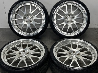JDM Used TWS Exlete 107M 4-Wheel Set 21x9.5J +32 PCD 114.3 255/30R2 (No Tires) - 画像 (2)