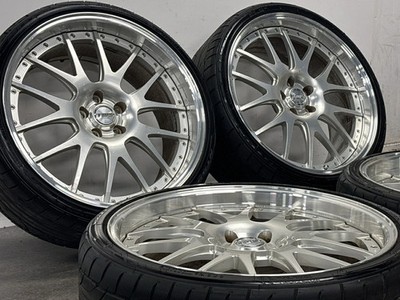 JDM Used TWS Exlete 107M 4-Wheel Set 21x9.5J +32 PCD 114.3 255/30R2 (No Tires) - 画像 (3)
