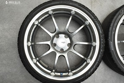 JDM Forging ADVAN Racing RZ-DF 19in 8J +48 PCD112 Yokohama Advan Sport No Tires - Image 3