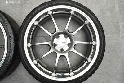 JDM Forging ADVAN Racing RZ-DF 19in 8J +48 PCD112 Yokohama Advan Sport No Tires - Image 4