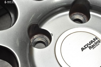 JDM Forging ADVAN Racing RZ-DF 19in 8J +48 PCD112 Yokohama Advan Sport No Tires - Image 9