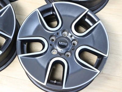 JDM RareMINI mini R60 Black spoked wheels Paceman genuine optional par (No Tires) - 画像 (3)