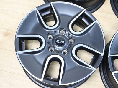 JDM RareMINI mini R60 Black spoked wheels Paceman genuine optional par (No Tires) - 画像 (4)