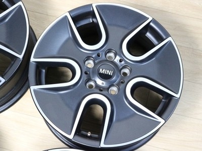 JDM RareMINI mini R60 Black spoked wheels Paceman genuine optional par (No Tires) - 画像 (5)