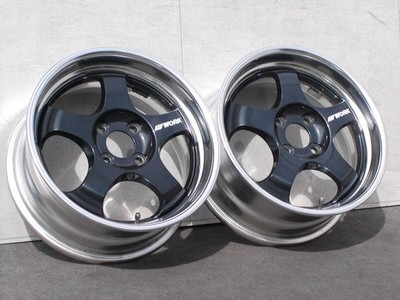 JDM Out of print deep rim Final Speed 6.5J +38 PCD100-4H 2-Wheel Set Roads (No Tires)