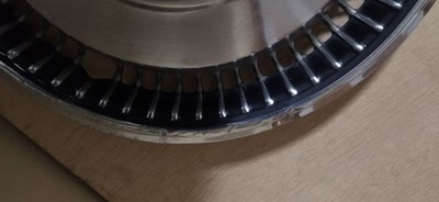 JDM Old car Toyota Mark II wheel caps 14-inch MX40 MX30 3 pieces (No Tires) - 画像 (3)