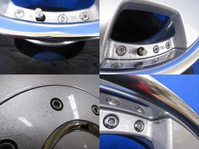 JDM WORK Euroline 4-Book Set 185-hole 114.3mm Dish Aluminum Wheels Sum No Tires - Image 7