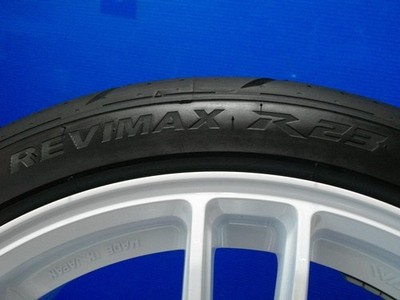 JDM HWORK EMOTION ZR7 18x9.0J +45 5H PCD114.3 SHIBATIRE R23 255/35R18 2 (No Tires) - 画像 (7)