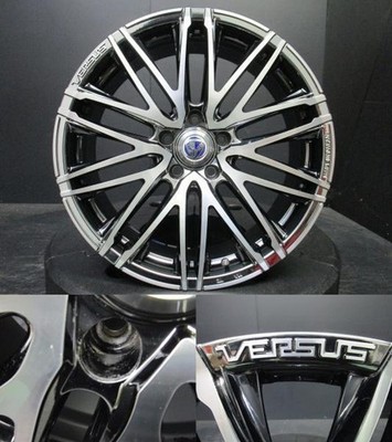 JDM Rays VERSUS VALOREbell suspension Valore 7.5J-19+48 Dunlop Grandtr No Tires - Image 5