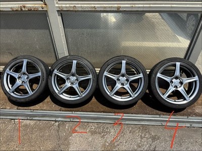 JDM NB Roadster Turbo genuine wheels Racing Heart PCD100 7J+40 Enkei 2 (No Tires)