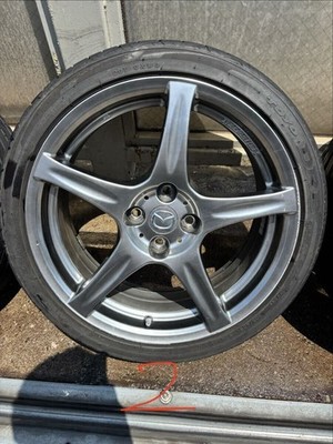 JDM NB Roadster Turbo genuine wheels Racing Heart PCD100 7J+40 Enkei 2 (No Tires) - 画像 (3)