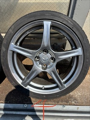 JDM NB Roadster Turbo genuine wheels Racing Heart PCD100 7J+40 Enkei 2 (No Tires) - 画像 (5)