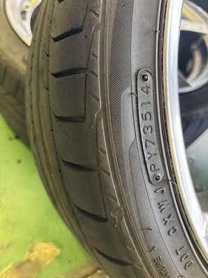 JDM NB Roadster Turbo genuine wheels Racing Heart PCD100 7J+40 Enkei 2 (No Tires) - 画像 (9)