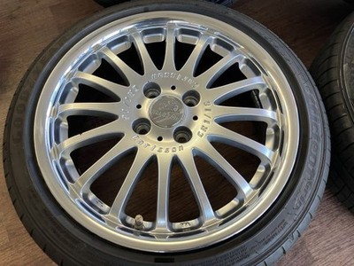 JDM Excellent condition Carlson 1/16 16x6J+45 100/4H 165/50R16 with use (No Tires) - 画像 (4)