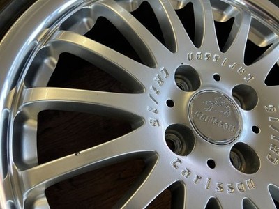 JDM Excellent condition Carlson 1/16 16x6J+45 100/4H 165/50R16 with use (No Tires) - 画像 (6)