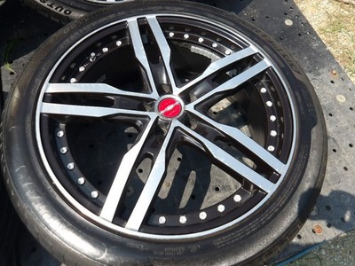 JDM Must-see popular item AME SHALLEN XF-55 Black Polished excellent t (No Tires) - 画像 (2)