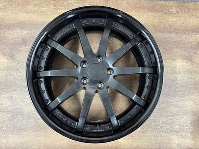 JDM WORK GNOSIS 4Book 198J +48 PCD114.3 5H WORK GNOSIS black Wheel onl No Tires - Image 3