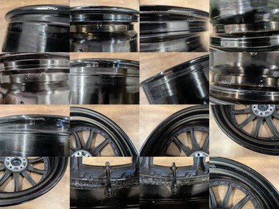 JDM WORK GNOSIS 4Book 198J +48 PCD114.3 5H WORK GNOSIS black Wheel onl No Tires - Image 10