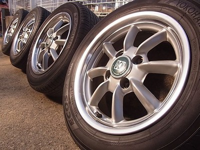 JDM DCN Daihatsu Genuine Option 4Wheels 13x5+40 4x100 (No Tires)