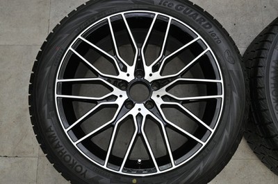 JDM Used YANASE wheel set 4-piece set 19x8.5J +31.5 PCD 112 255/45 (No Tires) - 画像 (4)