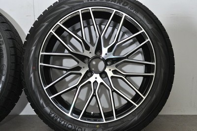 JDM Used YANASE wheel set 4-piece set 19x8.5J +31.5 PCD 112 255/45 (No Tires) - 画像 (7)