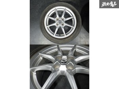 JDM Wheels 4Book 166.5J + 45 PCD100 4H 195/50R16 Mazda ND Roadster G No Tires - Image 2