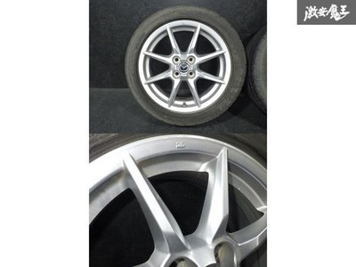 JDM Wheels 4Book 166.5J + 45 PCD100 4H 195/50R16 Mazda ND Roadster G No Tires - Image 5
