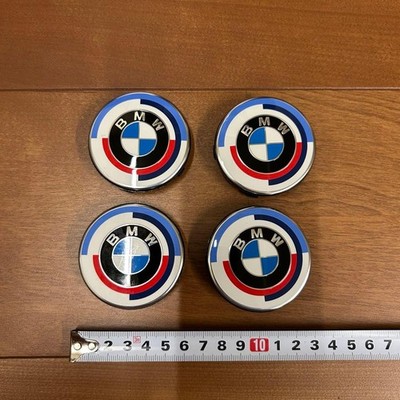 JDM Genuine BMW M 50th Anniversary Wheel Center Cap Beware of Counterf (No Tires)
