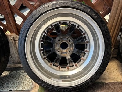 JDM SSR RS-8 Watanabe 17-inch Tire and Wheel 4-Wheel Set (No Tires) - 画像 (7)