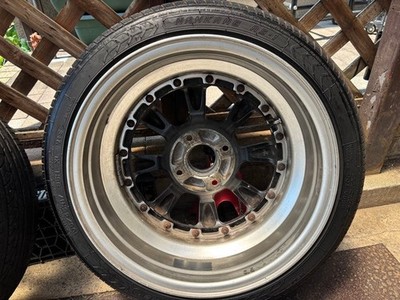 JDM SSR RS-8 Watanabe 17-inch Tire and Wheel 4-Wheel Set (No Tires) - 画像 (9)