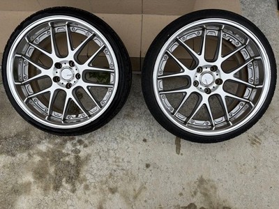 JDM WORK Lanvec LM7 19-inch Aluminum Wheels 4-Wheel Set Deep Rim (No Tires)