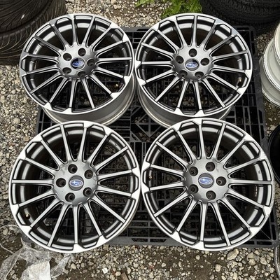 JDM WH758 Subaru Levorg STI Sports genuine wheels 18x7.5J +55 PCD114.3 No Tires
