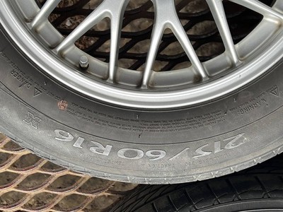 JDM BBS Wheels 4-Book Set RG-F RG367 167.0J Inset 42 Silver Michelin P No Tires - Image 6